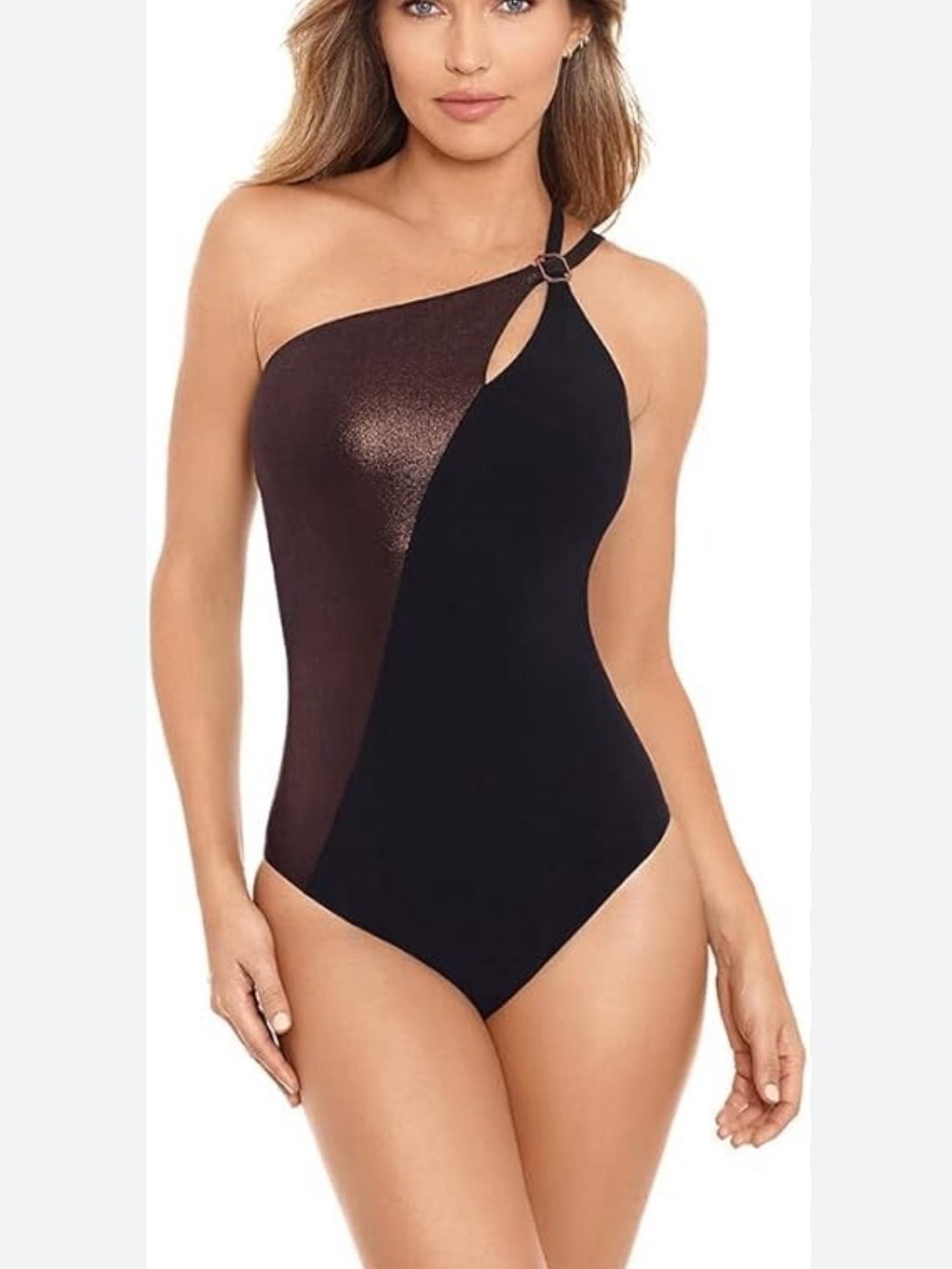 Amoressa Luna Eclipse Crescent One Piece Swimsuit